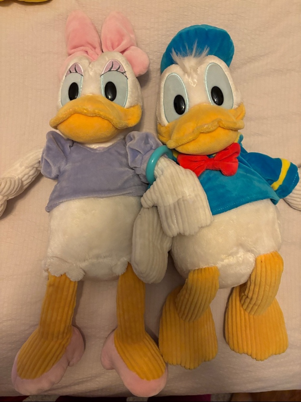 Scentsy Daisy & Donald Duck Plush Pair - Pink, Purple, Blue, Red, Yellow